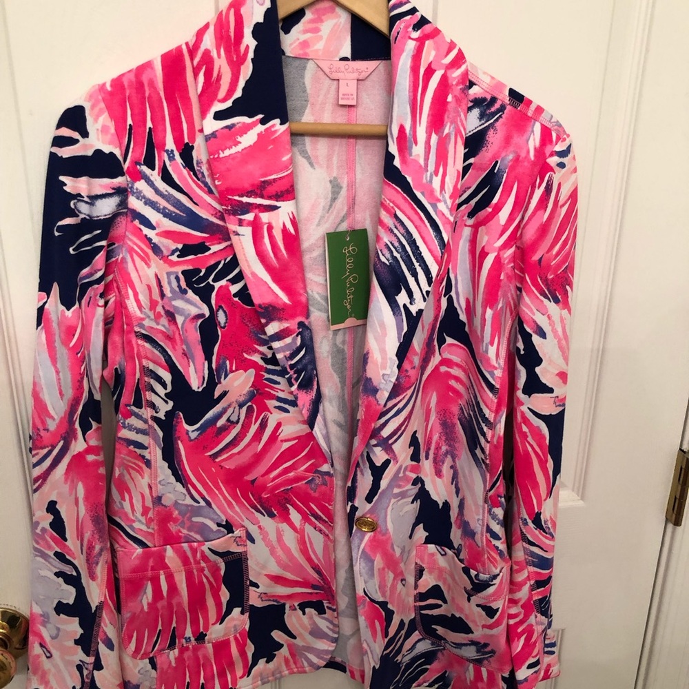 NWT Lilly Pulitzer blazer- size large
